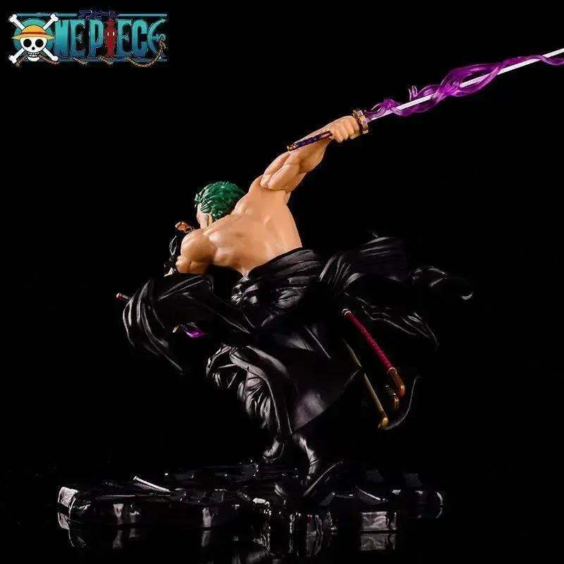 Zoro One Piece Figure Santoryu Ogi King of Hell PVC - ToylandEU
