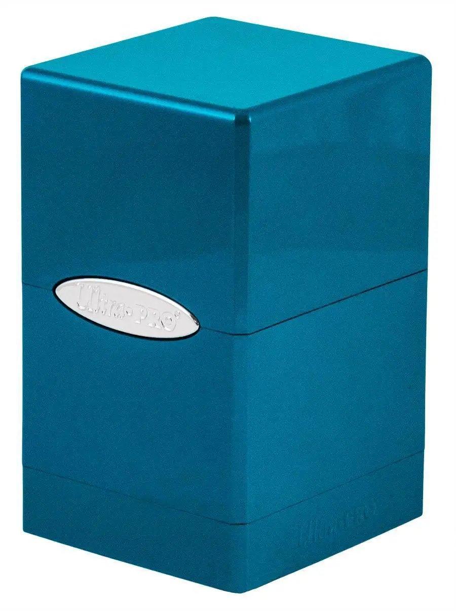 Satin Tower Deck Box Ice Holds 100 Cards Compartment - ToylandEU™