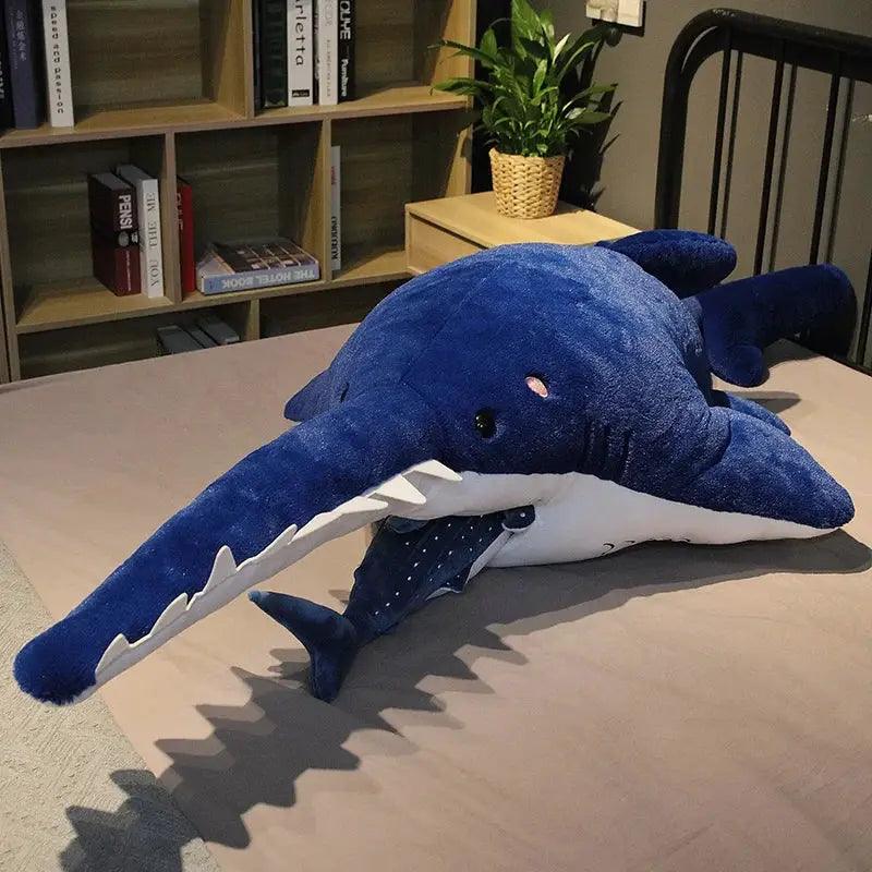 Sawtooth Shark Plush Toy Pillow For Cozy Sleep And Play - ToylandEU™