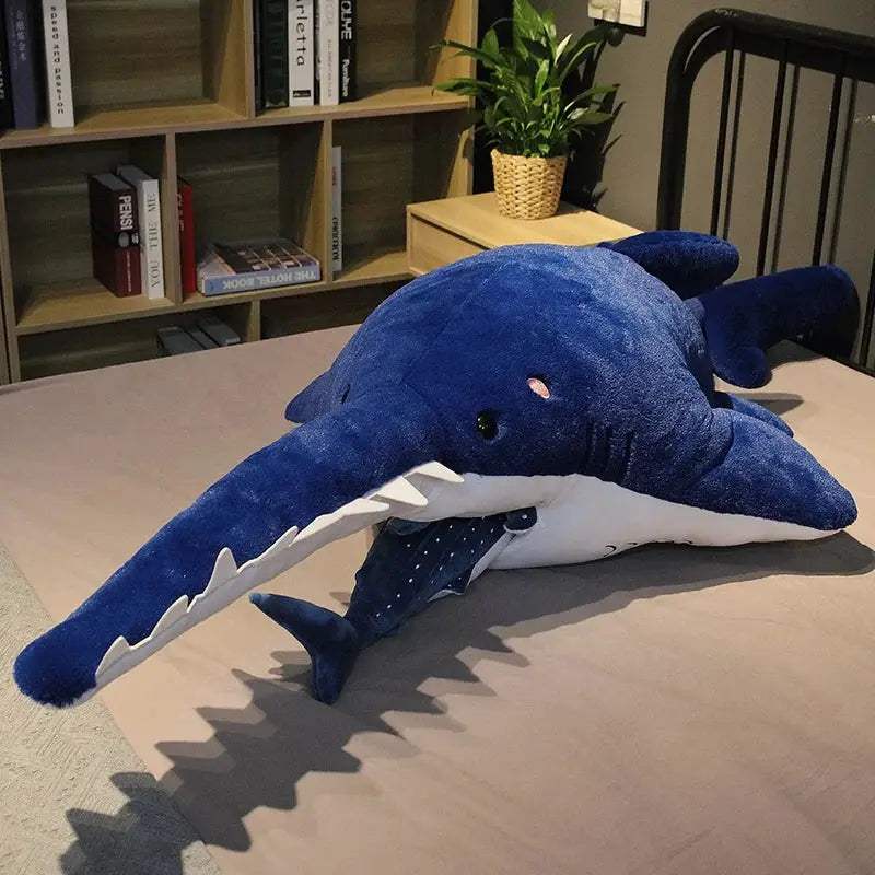 Sawtooth Shark Plush Toy Pillow For Cozy Sleep And Play - ToylandEU™