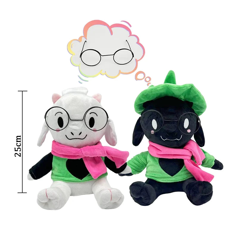 Ralsei Plush Toy | PP Cotton Fill | Deltarune Inspired | 12 Inch Collectible