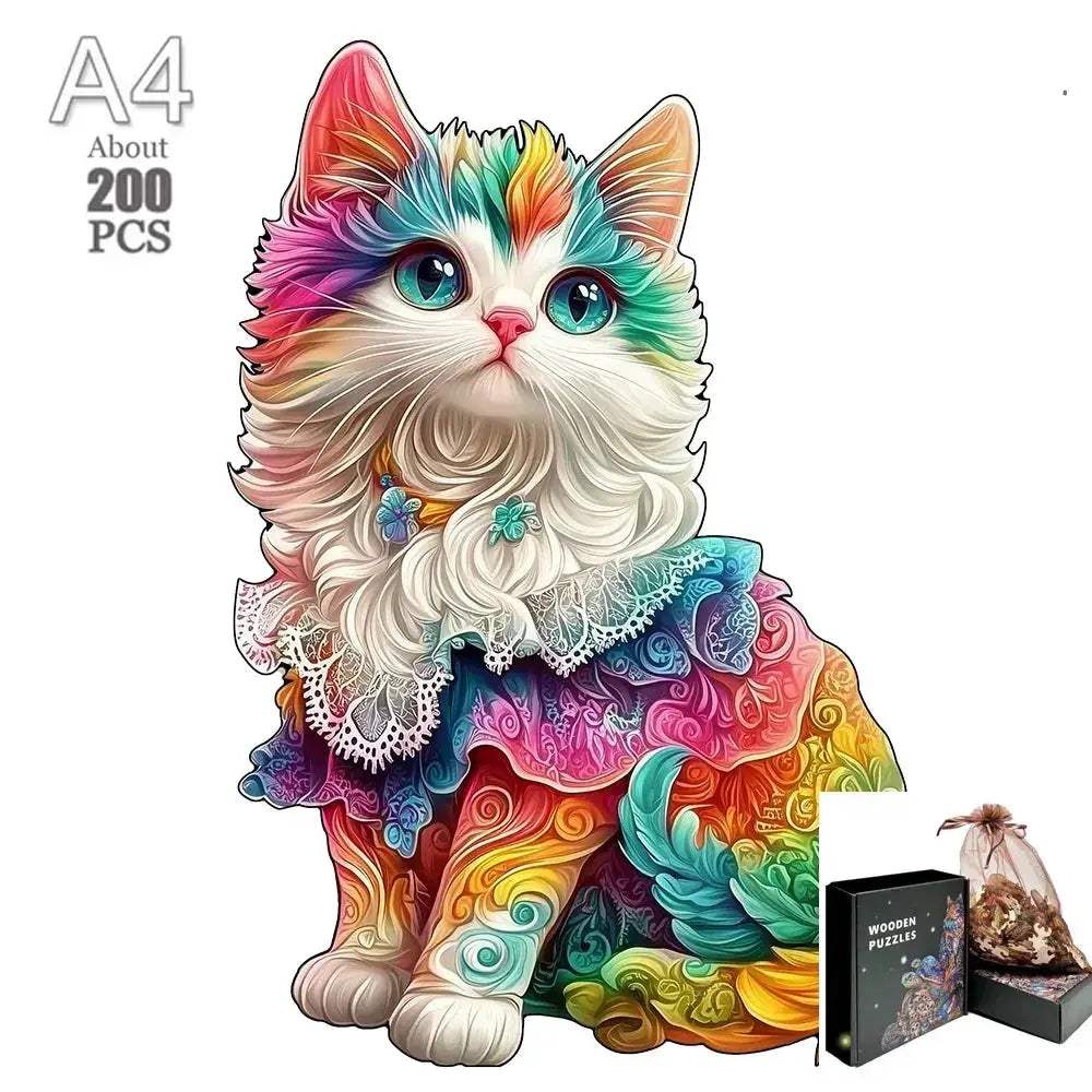 Animal Wooden Jigsaw Puzzles For Adults And Kids To Enjoy - ToylandEU