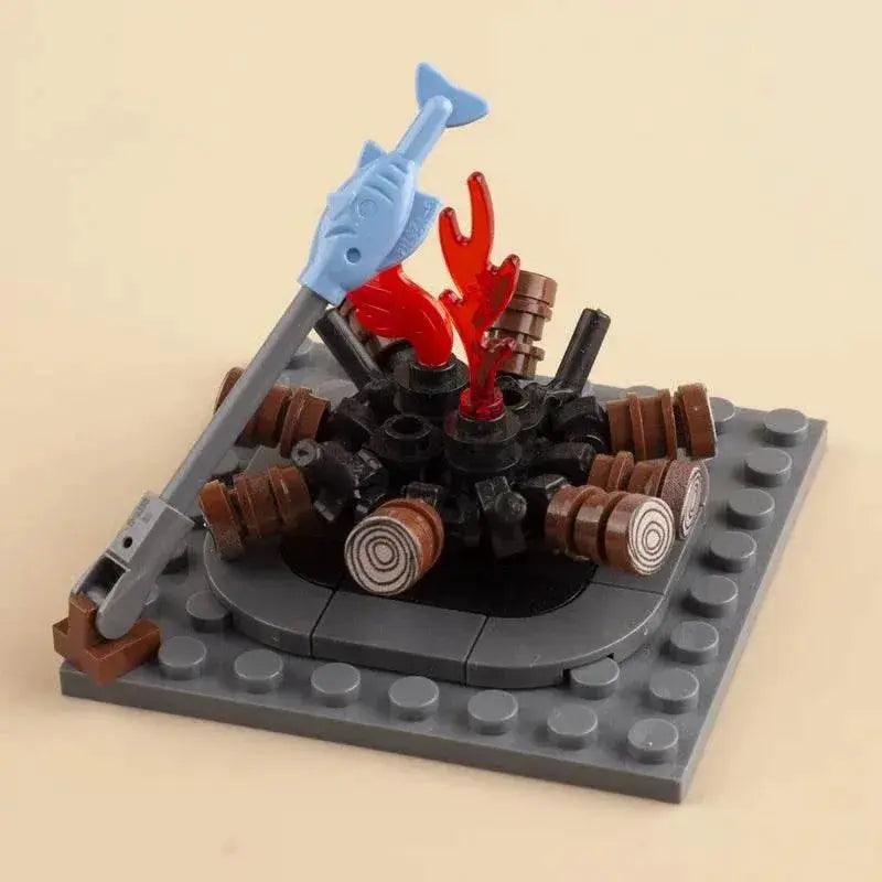 Medieval Castle Siege Weapons Building Blocks Army Knights Toys - ToylandEU