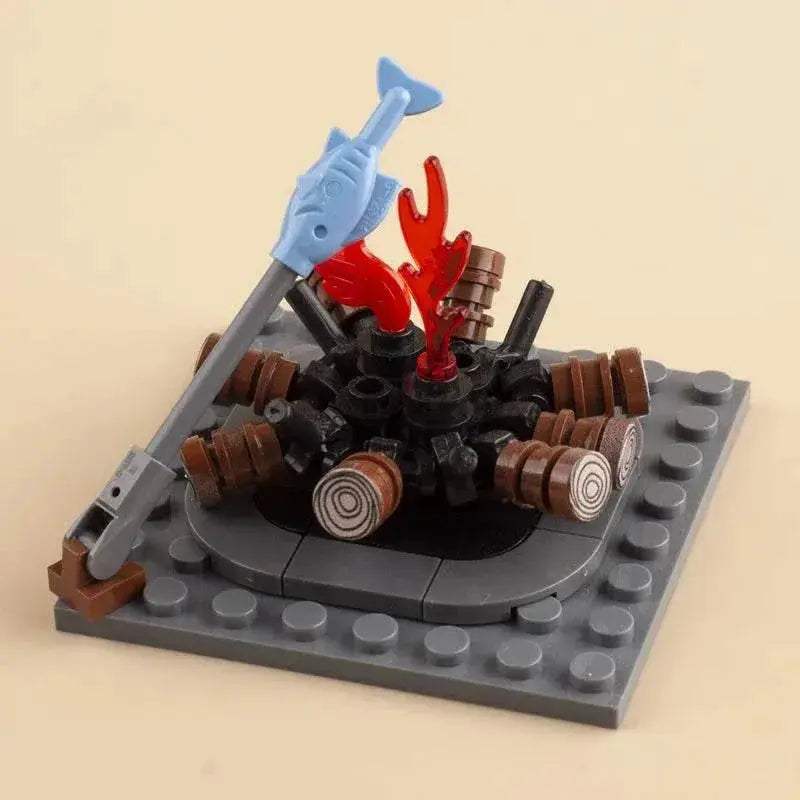 Medieval Castle Siege Weapons Building Blocks Army Knights Toys - ToylandEU
