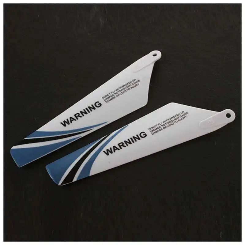 ABWE 4pcs spare blades for helicopter rotor rc S107 Blue - ToylandEU