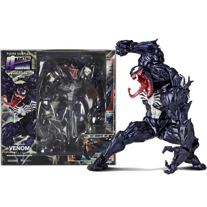 Venom Action Figure | Joint Movable | Changeable Face | PVC Collectible