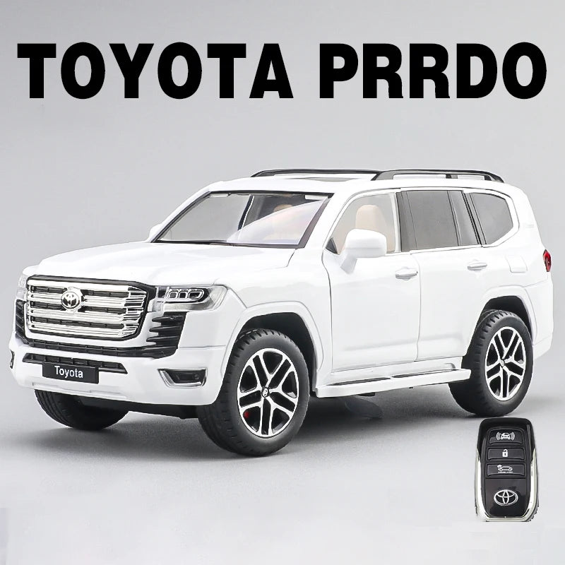 Diecast Car Model | 1:24 Scale | Pull Back Lights | Kids Toy Present