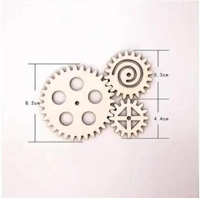DIY Montessori Busy Board Wooden Toy Accessory Animal Hourglas Alarm Clock Mirror Educational Unlock Sensory Toy - ToylandEU