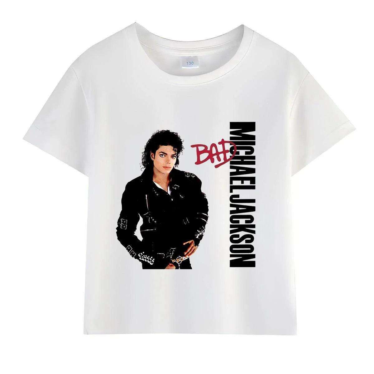 Kids T-Shirt | Michael Jackson Rock N Roll Tee | Unisex Cotton Tee | 4-6Y