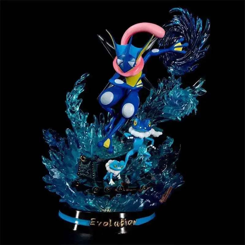 Pokemon Evolution LED Anime Figures, PVC Statue Model Toy Collections 20-35cm - CLOUDANIMESTUDIO