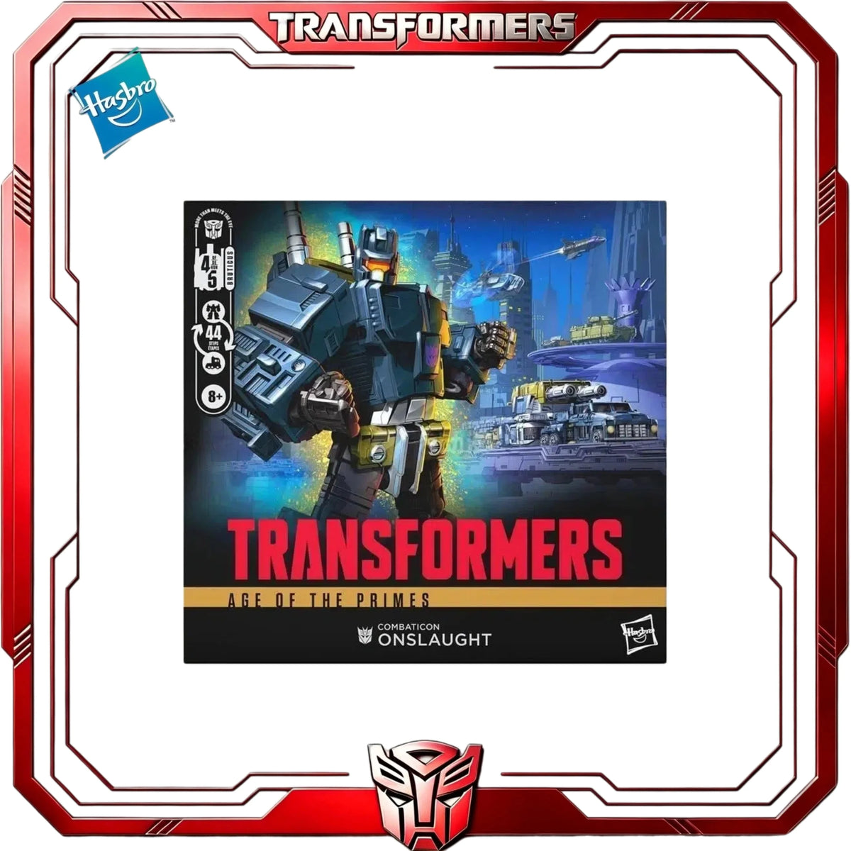 Transformers Figure | Hasbro Onslaught | Age Of Primes | Large Collector Toy