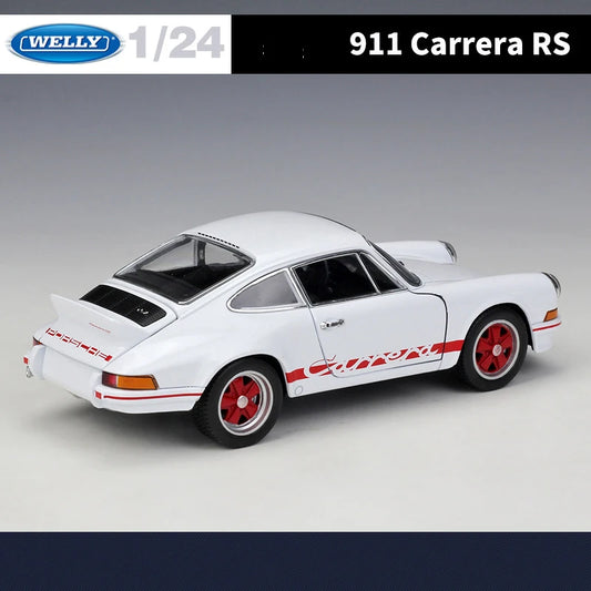 Diecast Car | 1:24 Scale | Alloy Body | Porsche 911 Carrera RS 1973