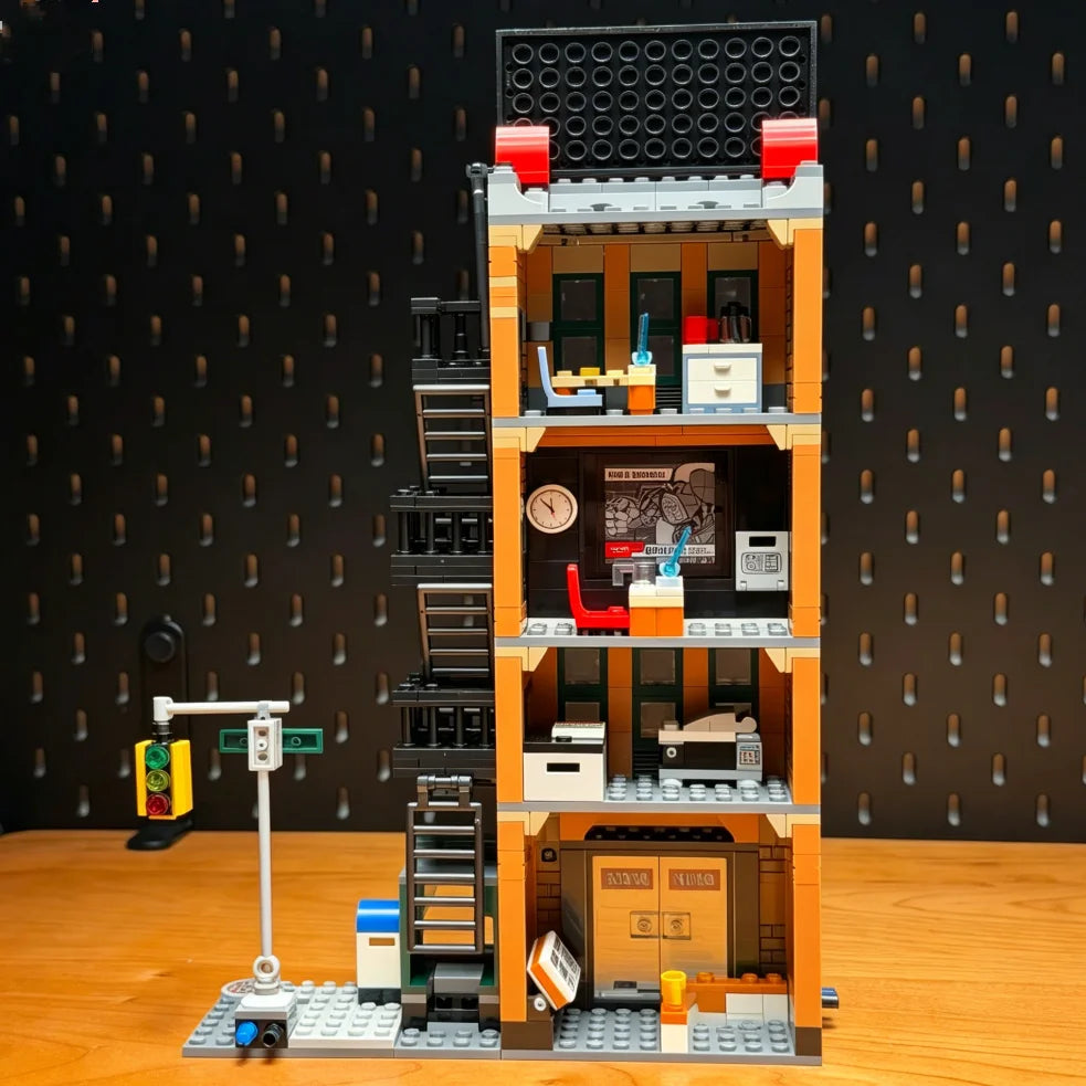 Building Blocks | 781 Pcs | Spider Man Vs Mysterio | The Daily Bugle
