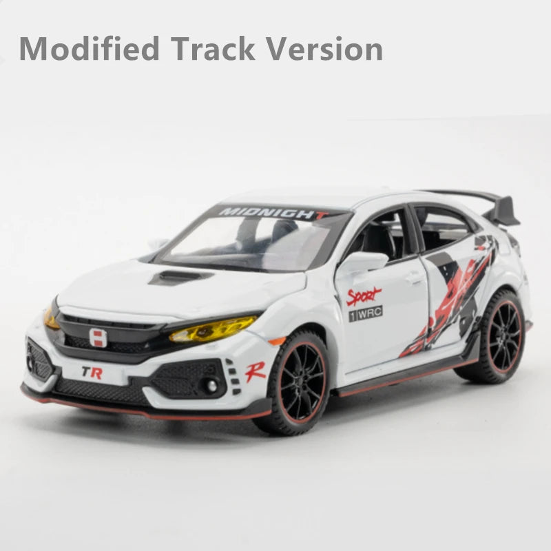 Honda Civic Type R Diecast | 1:32 Scale | Alloy Sound And Light | Adult Collector