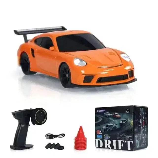 RC 4WD Mini GTR Racing RC Car - 2.4G Remote Control Drift Vehicle for Boys, Perfect Gift for Ages 14+ - ToylandEU