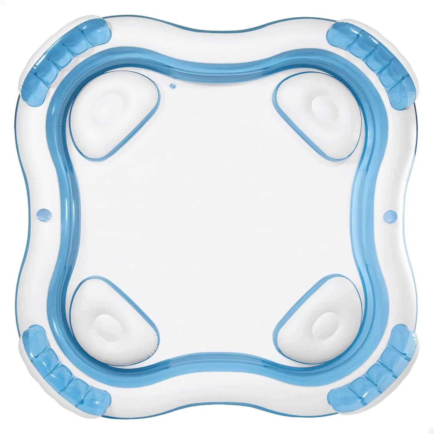 Inflatable Pool | 90 x 90 x 26 Inches | Durable PVC | Blue