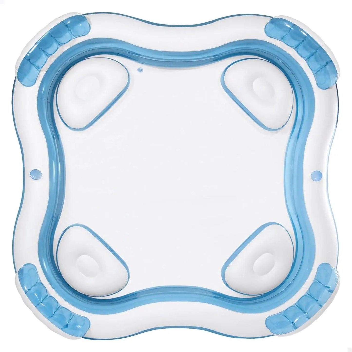 Inflatable Pool | 90 x 90 x 26 Inches | Durable PVC | Blue
