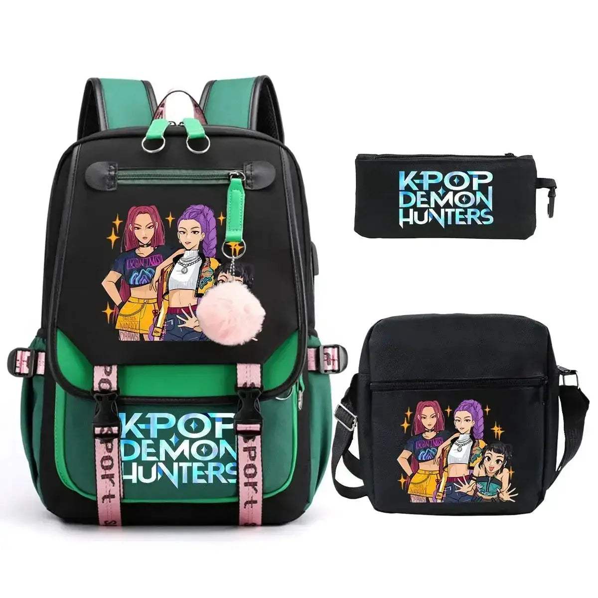 Kids School Backpack Three Piece Set With Pencil Case - ToylandEU