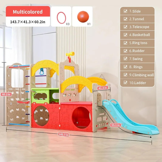 All In One Indoor Playground Jungle Gym For Toddlers