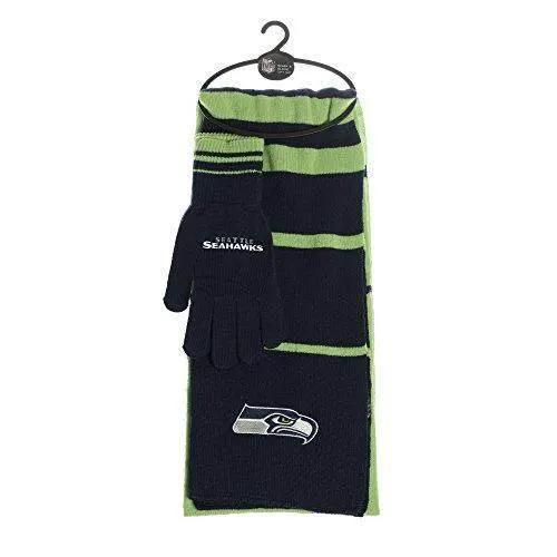 Seattle Seahawks Scarf and Glove Gift Set for NFL Fans - ToylandEU™