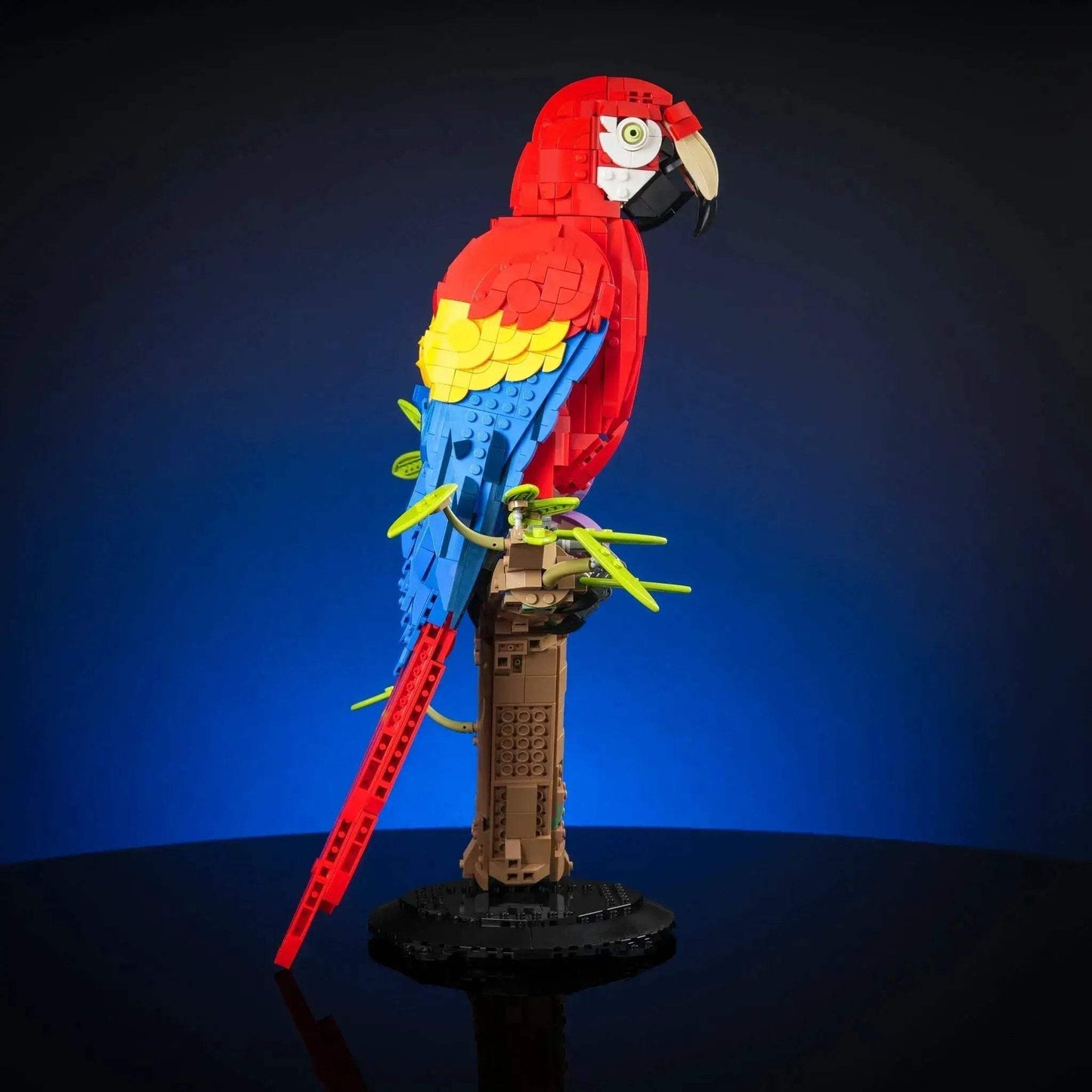 Scarlet Macaw Lifelike Bird Model For Adventure Decor - ToylandEU