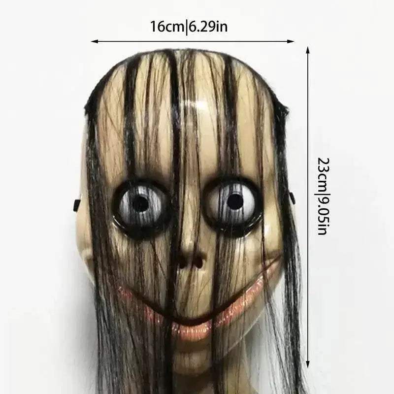 Spooky Halloween Mask Long Hair Wig Toyland EU - ToylandEU™