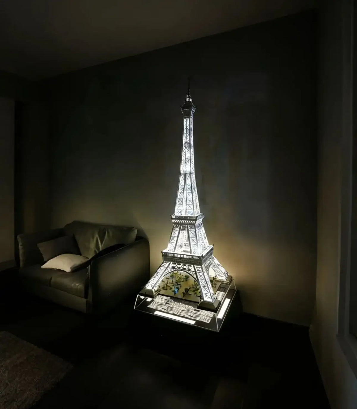 LED Light Kit For 10307 Eiffel Tower | Works With Bricks | Easy Setup | 18+ Adult