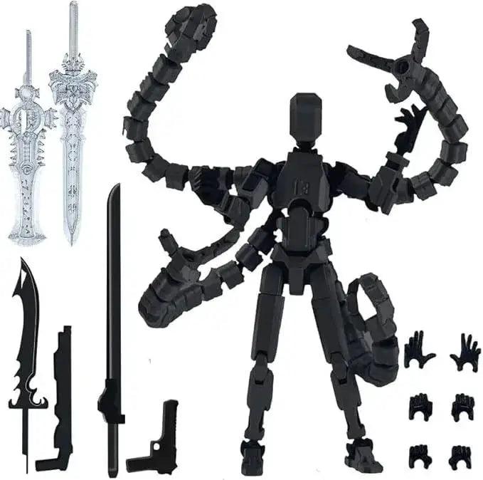 3D Printed Action Figure With Movable Joints Titan 13 - ToylandEU