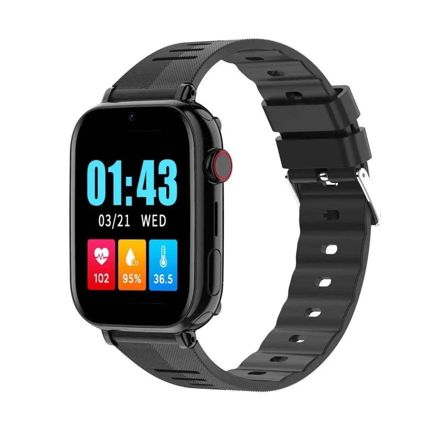 Fall Detection Watch SOS Watch GPS 4G for Seniors D1 - ToylandEU