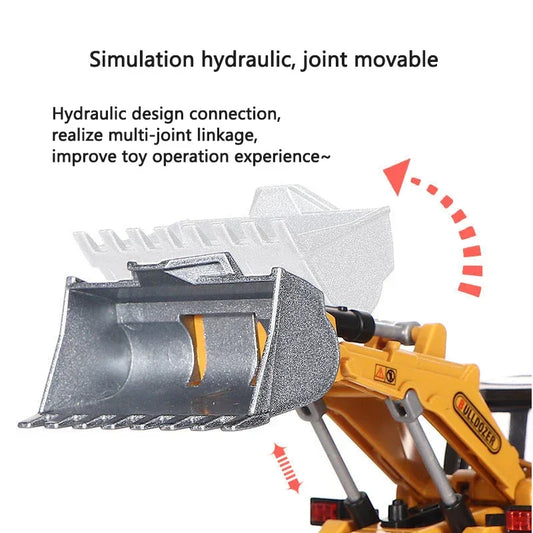 Diecast Construction Vehicle Set Toy For Kids Educational - ToylandEU