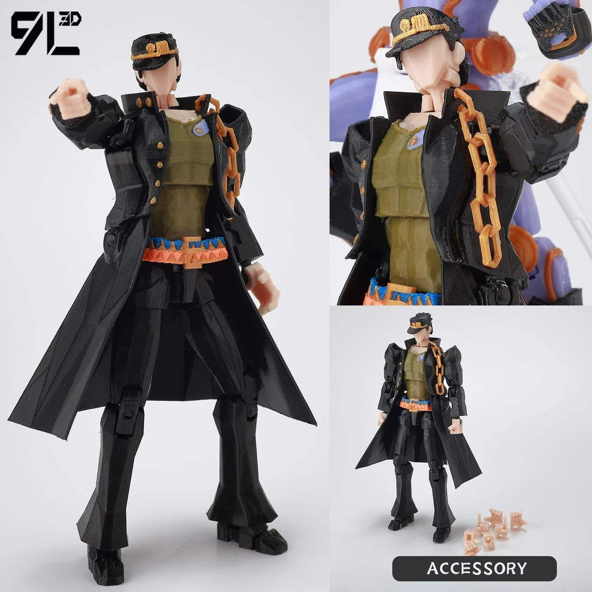 Sci-Fi Armored Action Figure | 14cm Articulated | Toylandeu™