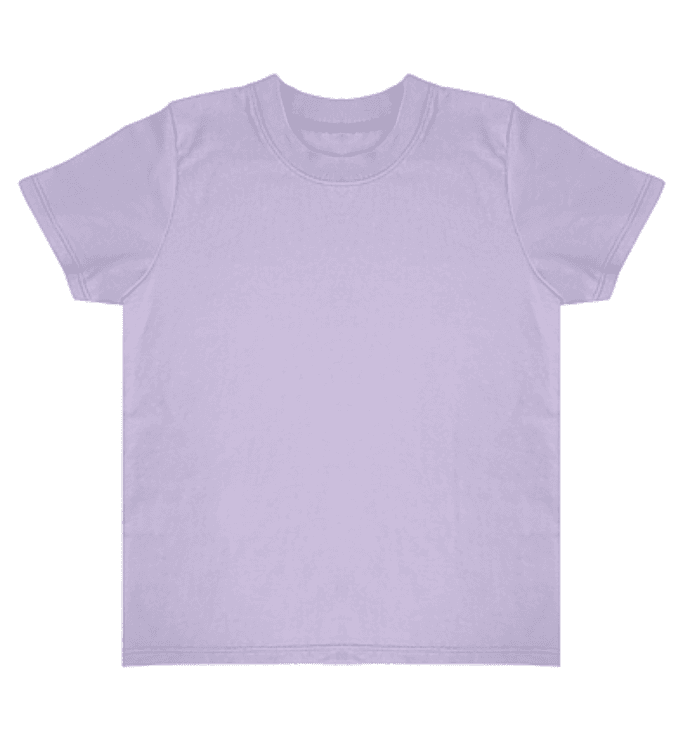 Infant Tshirt | 100 Percent Organic Cotton | Eco Friendly Dyes | Lilac
