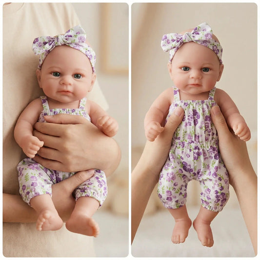Silicone Doll Reborn Baby Elijah 12 Inch Collectible Art - ToylandEU