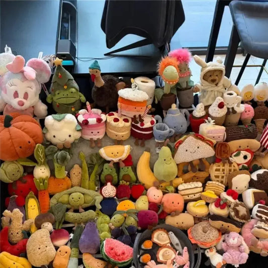 Jellycat Bread Story Plush Toy Soft Cute Rabbit Bag Charm - ToylandEU