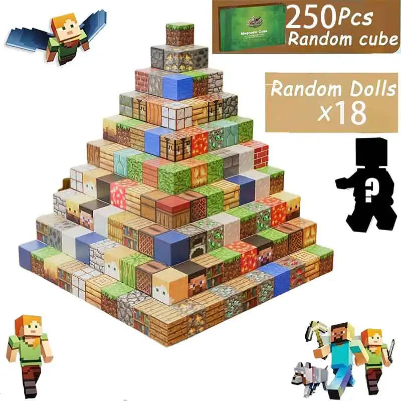Magnetic Building Blocks Set | For Ages 4-12 | CE FCC | Montessori Toy