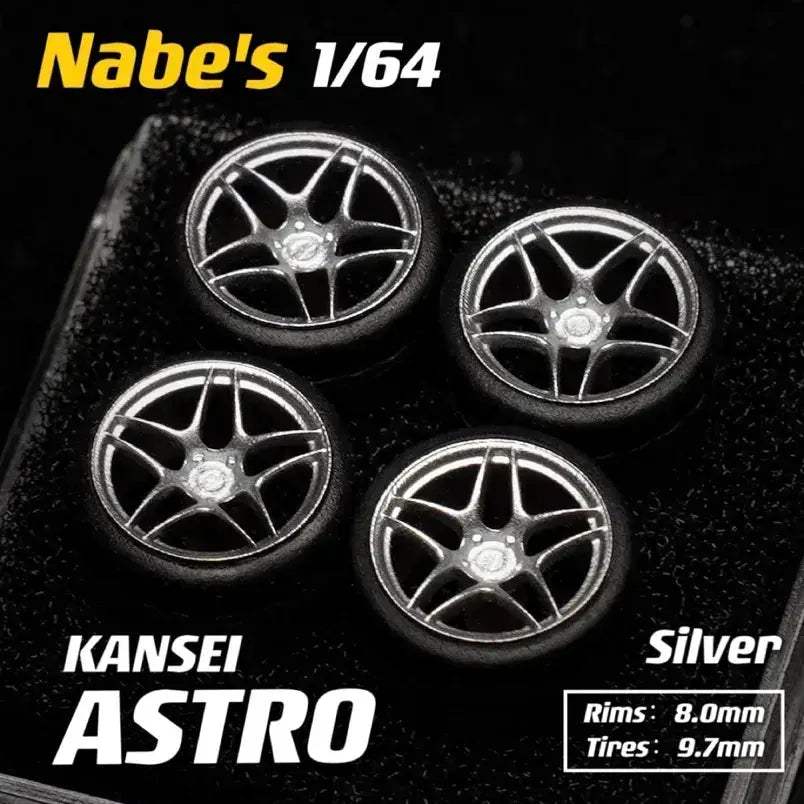 Diecast 1 To 64 Wheels With Realistic Rubber Tires MiniGT - ToylandEU
