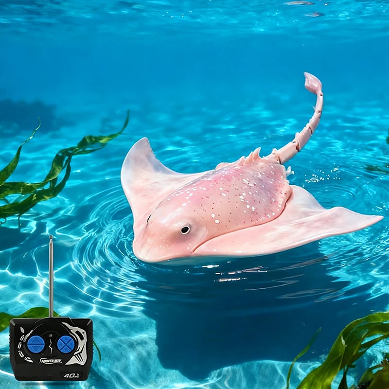 Remote Control Stingray Toy | Light Up | Bath And Pool Use | One Size
