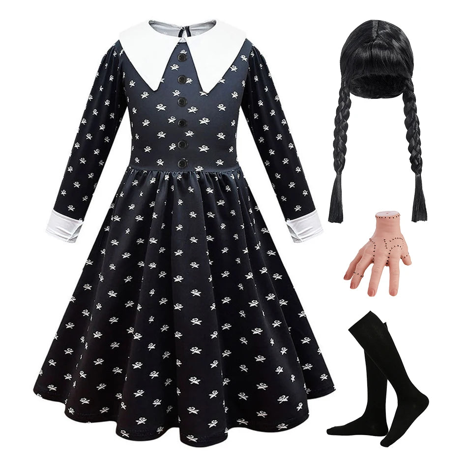 Girls Princess Dress | Pure Polyester | Mid-Calf Length | Ages 7-13