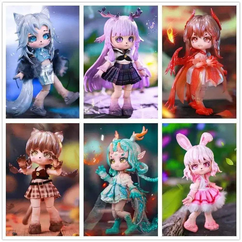 Ancient Beast Doll Maytree 1/8 BJD 14cm Kawaii Toy - ToylandEU