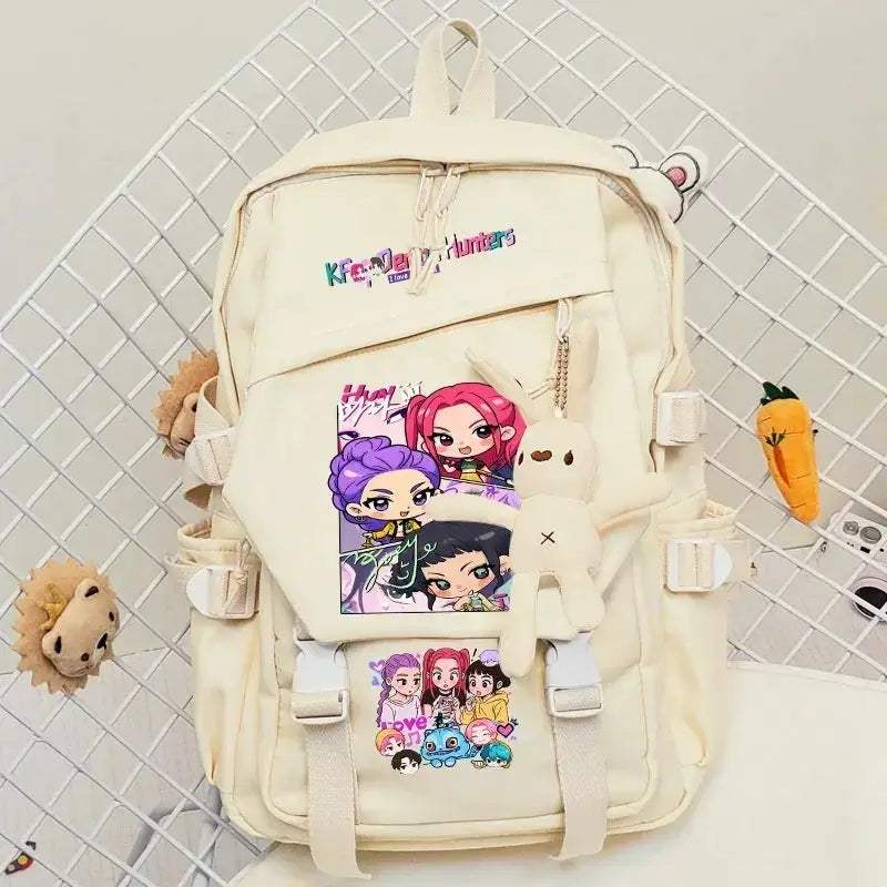 Anime Demon Hunters Backpack Large Capacity Water Repellent - ToylandEU