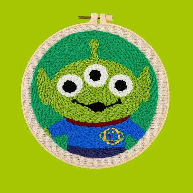 All-in-One Punch Needle Embroidery Starter Kit - DIY Craft Set for Creative Home Decor - ToylandEU
