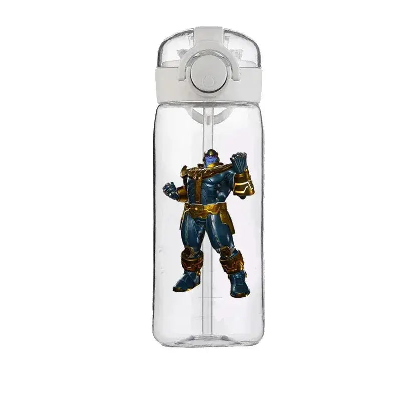 Captain America Marvel Straw Cup 400ML Portable Large Capacity - ToylandEU