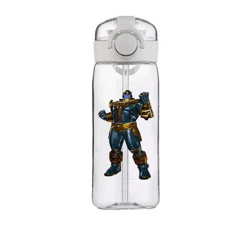 Captain America Marvel Straw Cup 400ML Portable Large Capacity - ToylandEU