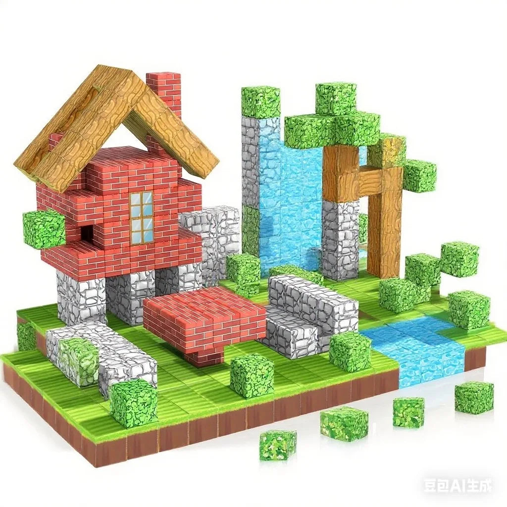 Magnetic Building Blocks | Lego Compatible | Creative Play | Kids Ages 3