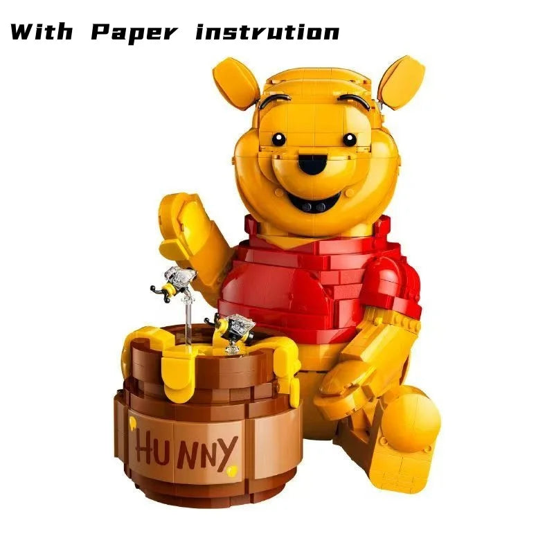 Building Block Set | Cartoon Bear Model | 1399 Pieces | LEGO Compatible