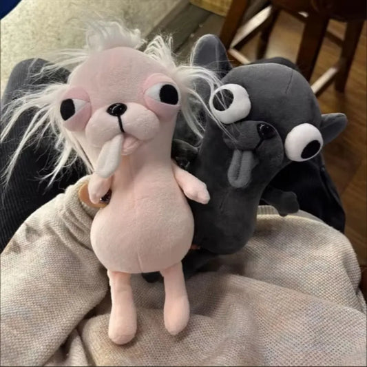 Chihuahua Plush Toy Keychain Realistic Kawaii Dog