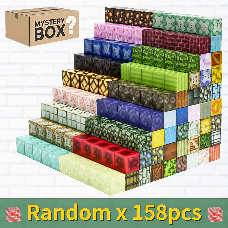 Magnetic Building Blocks | Montessori STEM | ABS Plastic | Micro And Big Blocks