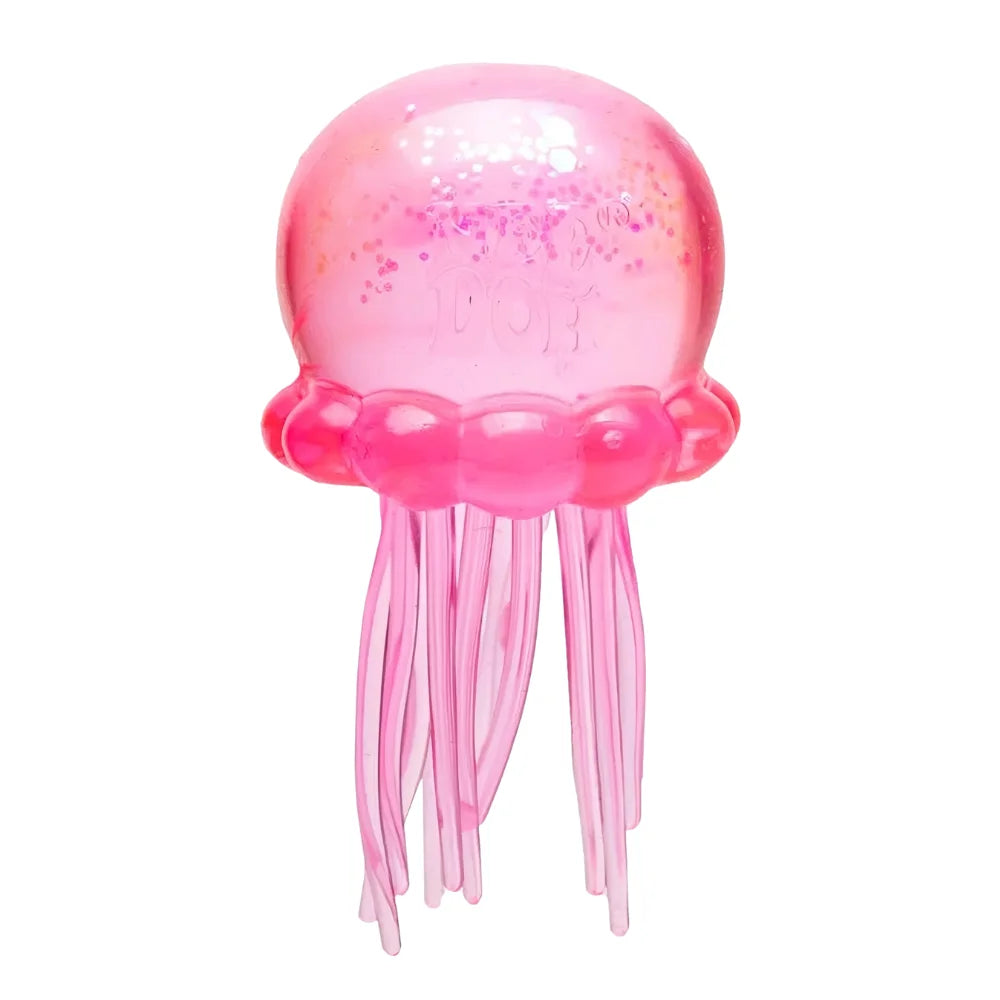 Squishy Fidget Toy | Soft Jelly Squeeze | Stress Relief | Jellyfish Cube Set