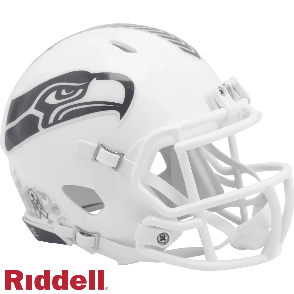 Seahawks Riddell Replica Mini Speed Helmet Salute To Service - ToylandEU™