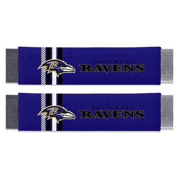 Baltimore Ravens Seat Belt Pads Team Color Set For Cars - ToylandEU™